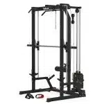 OX7 All-In-One Half Rack With Smith & Lat/Row - 90kg