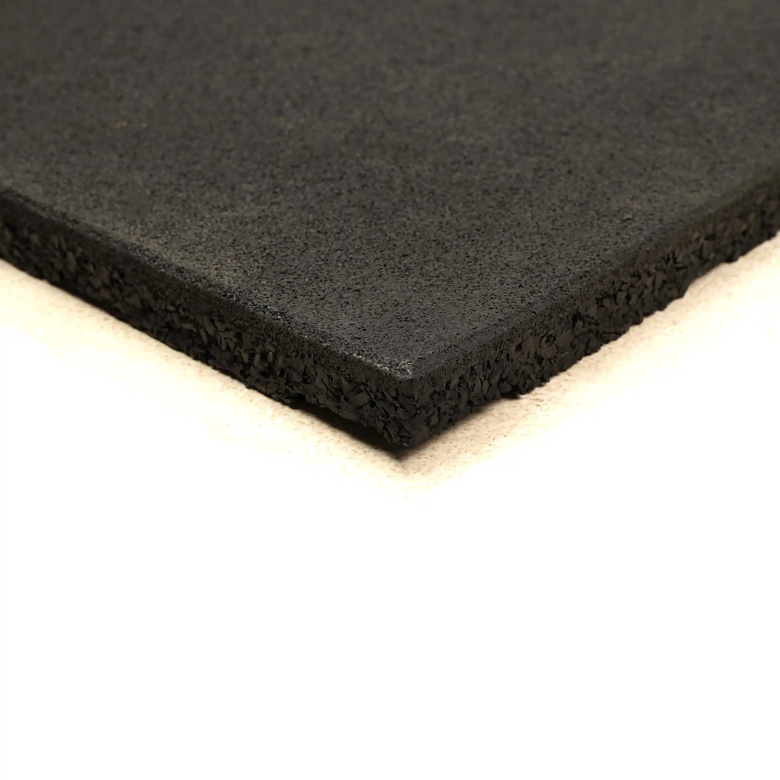 1_Fine_Crumb_Top Interlocking Gym Rubber Tiles - Fine Crumb Top 100x100cm (/Sq mtr price) - Image 1