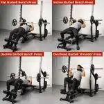 Lancer Multi Olympic Bench (Flat/Incline/Decline/Overhead Presses) - Image 2