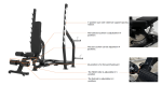 Lancer Multi Olympic Bench (Flat/Incline/Decline/Overhead Presses) - Image 5