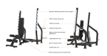 Lancer Multi Olympic Bench (Flat/Incline/Decline/Overhead Presses) - Image 7