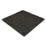 Gym Rubber Tiles - Black & White SBR Top 20mm thick 50x50cm (/Sq mtr price) - Image 11