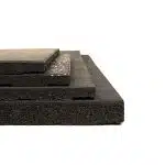 Gym Rubber Tiles - Black & White SBR Top 20mm thick 50x50cm (/Sq mtr price) - Image 12