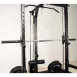 OX7 All-In-One Half Rack With Smith & Lat/Row - 90kg - Image 10