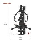 OX Fusion Multi Gym MG4 – Compact All-in-One Home Gym Trainer - Image 3
