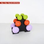 Vinyl Dumbbells (Neoprene Coated) - 0.5kg to 10kg Pairs for Home Gyms & Studios - Image 5