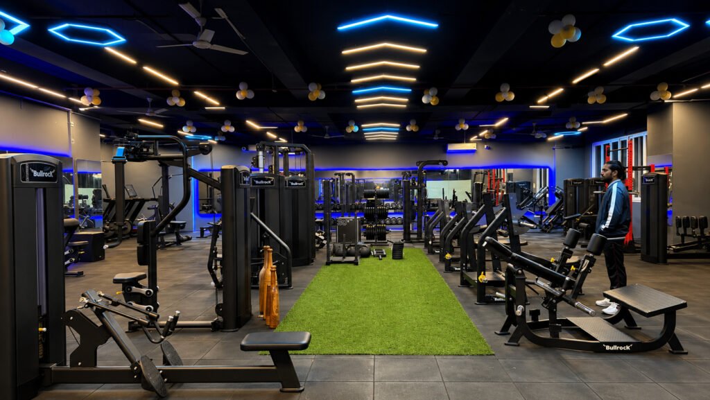 Commercial gym setup